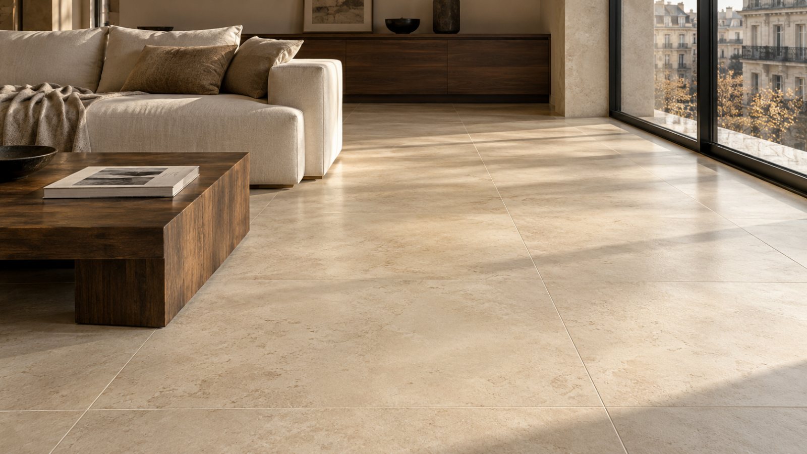 Piso para el living: porcelanato, vinílico o flotante. Cómo elegir